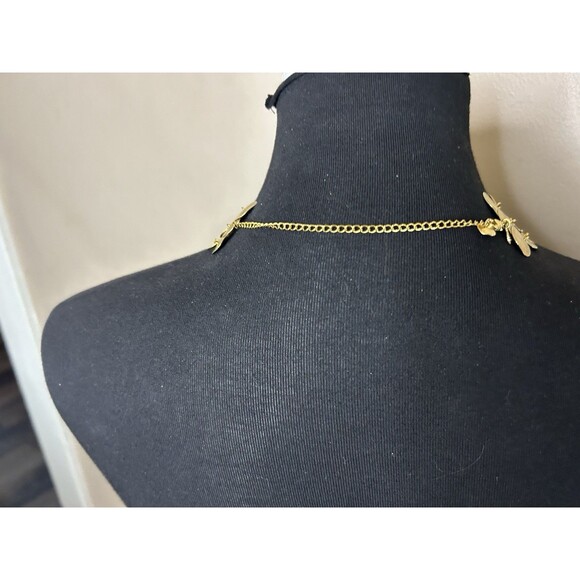 Avon SP 16” Necklace Gold Tone 3 Chains Disc Circles VTG Layered Classic Career - Picture 3 of 4